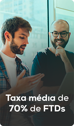 Taxa média de 70% de FTD